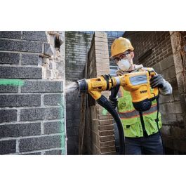 DEWALT D25614K-QS Martillo Combinado SDS-max 1350W, Perforación/Cincelado, 45mm, 10.5J de Energía de Impacto
