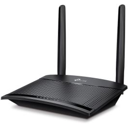 TP-Link TL-MR100 | Router Inalámbrico 4G LTE, 300Mbps WiFi N, 2.4GHz, 2 Antenas Desmontables, Hasta 32 Dispositivos, Fácil Instalación