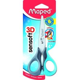 MAPED - Tijeras Sensoft de 13 cm de mano izquierda con cuchillas invertidas Precio: 17.89000004. SKU: B17CDGTZRA