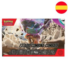 Pokemon Estuche Juego de Cartas Coleccionables Estadio Combina y Combate - Evoluciones en Paldea Español +6 años