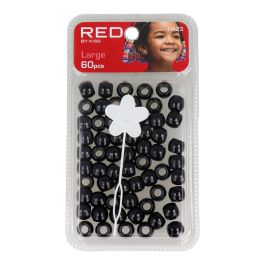 Red Kiss L Hair Beads 60 Pcs (Black) Precio: 1.1979002662. SKU: B1388LAGPZ