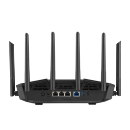 Asus Router Inalámbrico 90IG0A30-MO9C00 Wi-Fi 7 Tribanda 2.4 GHz / 5 GHz / 6 GHz Negro 9400 Mbps