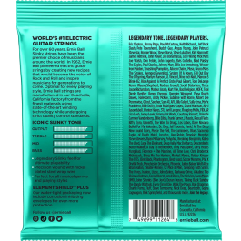 ERNIEBALL Not Even Slinky 12-56 Tripack (3) Cuerdas para Guitarra Eléctrica, Calibres .012-.056