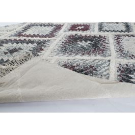 Alfombra Boho DKD Home Decor Blanco Rojo 290 x 1 x 200 cm Alfombra Boho DKD Home Decor Blanco Rojo 290 x 1 x 200 cm