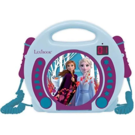 Lexibook Reproductor de CD Karaoke para Niños con 2 Micrófonos The Queen of Snow Precio: 63.69000044. SKU: S7122531