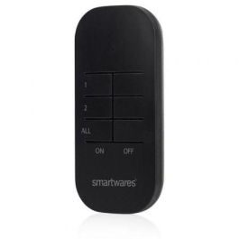 Set de Mini Enchufes para Exterior Smartwares SH4-99653/ Negros Set de Mini Enchufes para Exterior Smartwares SH4-99653/ Negros
