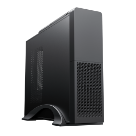 Phoenix S80 Caja Ordenador Micro ATX Slim con Fuente 300W 80+ y USB 3.0, Incluye Ventilador 80mm