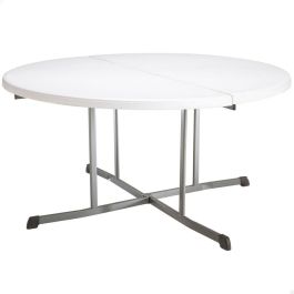 Mesa auxiliar Lifetime Blanco 152 x 75,5 x 152 cm Acero Plástico Mesa auxiliar Lifetime Blanco 152 x 75,5 x 152 cm Acero Plástico