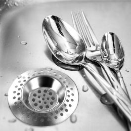 Je cherche une Idee Juego de 2 Coladores Fregadero Acero Inoxidable 7.2 cm