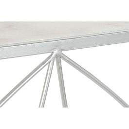 Consola Chic DKD Home Decor Plateado Blanco 33 x 78 x 100 cm