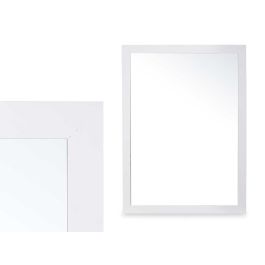 Espejo Blanco 50 X 70 Cm Giftdecor (8 Unidades) Espejo Blanco 50 X 70 Cm Giftdecor (8 Unidades)