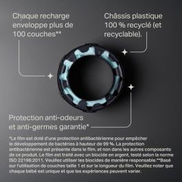 Tommee Tippee Recambios para Contenedor de Pañales Twist & Click x18 – Película Antibacteriana Compatible con Sangenic-TEC Tommee Tippee Recambios para Contenedor de Pañales Twist & Click x18 – Película Antibacteriana Compatible con Sangenic-TEC