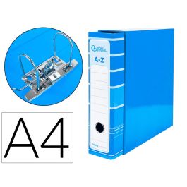 Archivador De Palanca Liderpap El A4 Filing System Forrado Sin Rado Lomo 80 mm Celeste Con Caja Y Compresor Metalico Precio: 4.79000038. SKU: B1HZTQGS8X