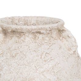 Tinaja Blanco Rústico Cerámica 39 X 39 X 40 cm