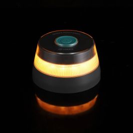 Uirax Baliza V16 Homologada Geolocalizable DGT 3.0 IoT Luz Visible 360º Conectada Emergencia Coche