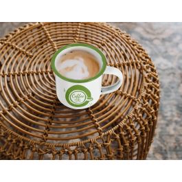 Mug esmaltada blanca con frases 150 ml - Privilege (24 Unidades) Mug esmaltada blanca con frases 150 ml - Privilege (24 Unidades)