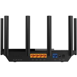 TP-Link Archer AXE75 Router de Sobremesa Wi-Fi 6E Tribanda 5400 Mbps con 5 Puertos Gigabit Ethernet y USB Negro