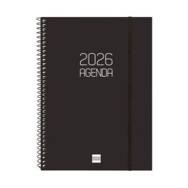 Agenda Anual (2026) Catalan Finocam Espiral Opaque Espiral Tapa Pp Con Goma E10 155X212 S/V Negre Precio: 8.49999953. SKU: B1EECHSWPF