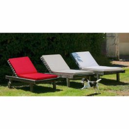 Jardín Privado Cojín de tumbona Monte Carlo, 185x55x6cm, Gris Pizarra - Poliéster 230g/m² Impermeable Anti-Manchas Desenfundable OEKO-TEX Jardín Privado Cojín de tumbona Monte Carlo, 185x55x6cm, Gris Pizarra - Poliéster 230g/m² Impermeable Anti-Manchas Desenfundable OEKO-TEX