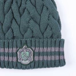 Gorro tricot pompom harry potter slytherin Gorro tricot pompom harry potter slytherin