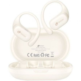 Leotec LETWS01W Auriculares Zenit Sport Open Air Bluetooth 6 IPX5 con Micrófono y Cancelación de Ruido para Deporte y Uso Diario