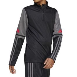 Camiseta de Manga Larga Infantil Adidas Squadra25 Tr Top Negro Fútbol S