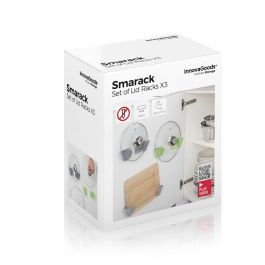 Set de 3 Soportes Adhesivos para Tapas de Cocina Smarack InnovaGoods