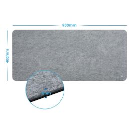 Ewent Alfombrilla Ew3185 Fieltro Antideslizante 900x400x3 mm para Ratón Óptico y Láser