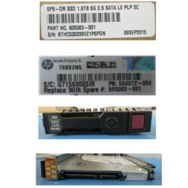 Hewlett Packard Enterprise Disco SSD 1.6TB 2.5" Serial ATA III 6 Gbit/s para sustitución
