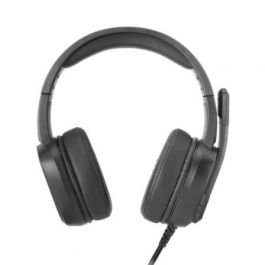 Mars Gaming MH320 Auriculares Gaming con Micrófono, Iluminación RGB Flow, Cancelación de Ruido, Jack 3.5mm, Multiplataforma, Negros
