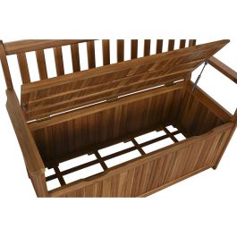 DKD Home Decor Banco Terraza Y Jardin Marron Acacia 60 x 87 x 120 cm