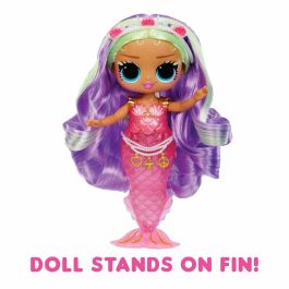 L.O.L Surprise Muñeca Cleo Cove Tweens 20cm con Cola de Sirena que Cambia de Color