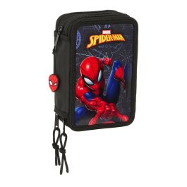 Safta Plumier triple Spider-Man "Attack" 37 piezas 12,5x19,5x5,5cm