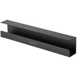 LogiLink Bandeja de Gestión de Cables para Montaje bajo Mesa, 600 x 76 x 114mm, Negro Precio: 20.50000029. SKU: B1EEN7G2VQ