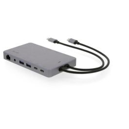 LMP USB-C Display Dock 2 Dual 4K 60Hz - Estación Base USB-C con 2 HDMI, DP, MiniDP, DVI, VGA, 2 USB-A, Ethernet, Audio, Gris Precio: 187.50000038. SKU: B177M6H7X5