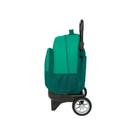 Safta Mochila Compact Evolution Real Betis con Ruedas Resistente al Agua 450x330x220 mm