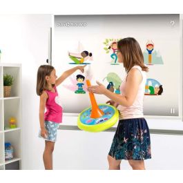 Miniland Juego Didactico Mindfulness con Peonza Gigante y Guia de Ejercicios