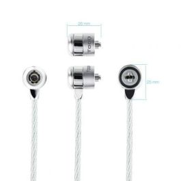 TOOQ Cable de seguridad T-LOCK con llave para portatiles 1.5 metros TOOQ Cable de seguridad T-LOCK con llave para portatiles 1.5 metros