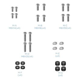 TOQQ SOPORTE SUELO "MIRROR" PARA PANTALLAS 32"-85"