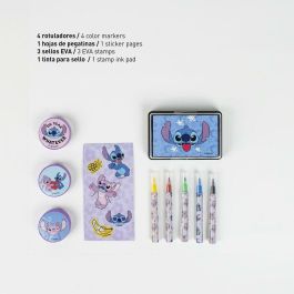 Cerdá Set Papelería Coloreable Maletín Stitch 23.0 x 20.0 x 4.0 cm para Niños (2-8 años)