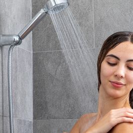 Alcachofa de Ducha Doble con Dispensador 3 en 1 Xawara InnovaGoods