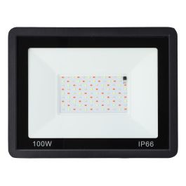 HO-ICRGBFL-100W Proyector Foco LED RGBW 100W Exterior IP65 con Mando a Distancia, Ángulo 120º y Colores Dinámicos