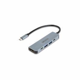 DICOTA D32060 Adaptador USB-C 5 en 1 con HDMI 4K, USB-A, USB-C y Carga Rápida PD 100W, Color Plateado Precio: 35.88999997. SKU: B192M4757K