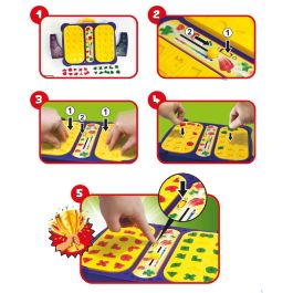 Tachan Geometrix Juego de mesa de agilidad, precisión y velocidad para 2 personas. Recomendado para mayores de 3 años.