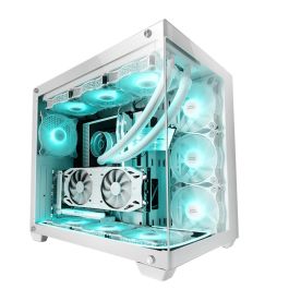 Mars Gaming Caja E-ATX MCV4 XXL PREMIUM White - Torre con cristal templado, gestión de cables, compatible E-ATX/ATX/MicroATX/Mini-ITX, MCV4W Precio: 92.88999995. SKU: B1GBZDGKHX