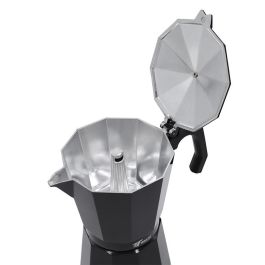 Thulos Cafetera Clasica Induccion Th - Bkci12T 12, Aluminio, Método Italiano, Compatible con Todo Tipo de Cocinas