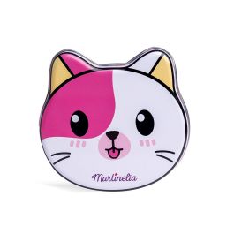 Martinelia 85478 Set Infantil Brillo de Labios y Esmalte de Uñas Soluble con Diseño Kitty en Lata de Metal Lulu & Duky
