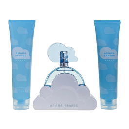 Set Ariana Grande: Cloud, Eau De Parfum, For Women, 100 ml + Cloud, Hydrating, Body Lotion, 100 ml + Cloud, Body Wash, Body, 100 ml Precio: 90.49999948. SKU: B1H5399J93