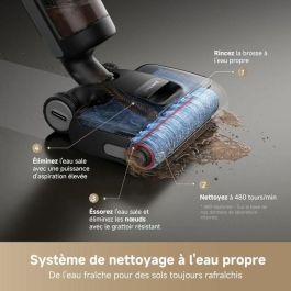Dreame AAAOS15275 H15 Pro Aspiradora de Brazo Robótico AI DescendReach, Triple Filo, 21 kPa, Antienredos, Limpieza Cepillo Inmersivo 100 °C