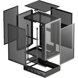 Deepcool DEE6933412774228 Minitorre Digital CH170 sin Fuente de Alimentación, Formato M-ITX, Color Negro